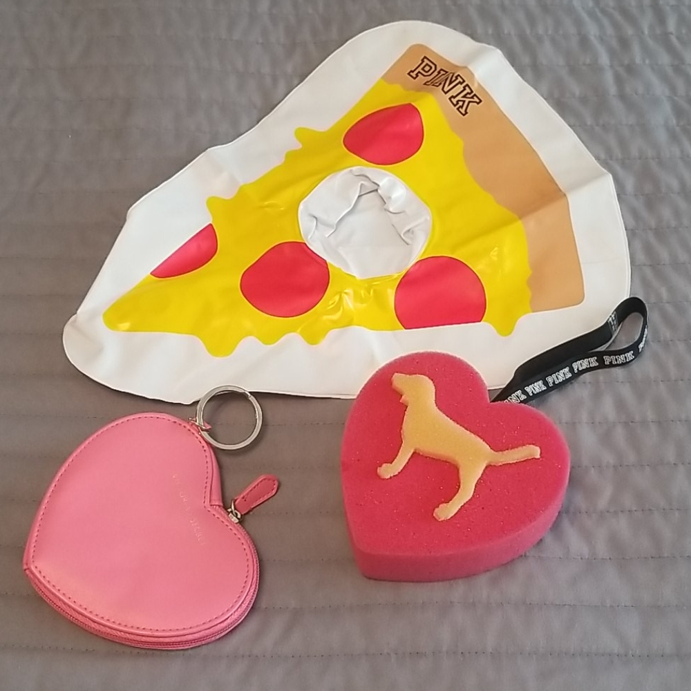 Pink VS coin/float/bath lot